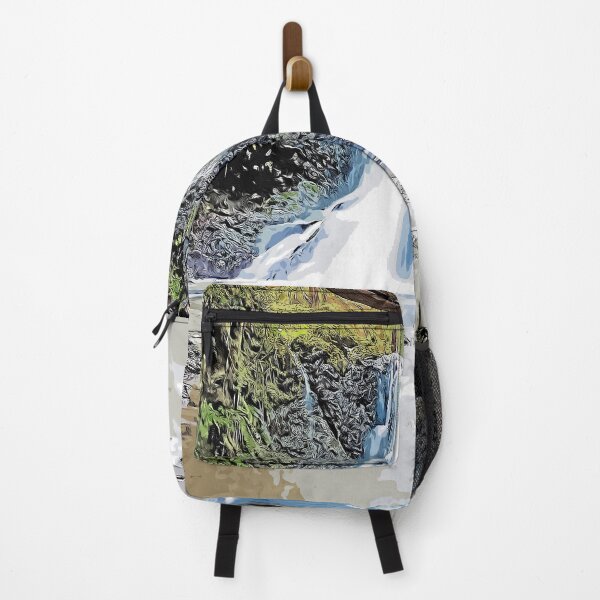Item preview, Waterfall, beautiful landscape, color art designed and sold by artdragongift 15.