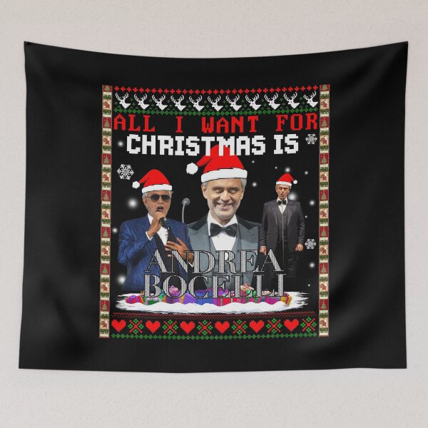 Item preview, All I Want For Christmas Is Bocelli designed and sold by BryannaLaRussa.