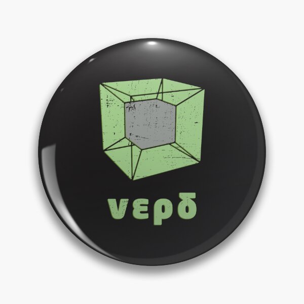 Artikelvorschau, Tesseract-Design für den geeky Nerd, 4D-Würfel im 3D-Raum entworfen und verkauft von HermineSonntag.