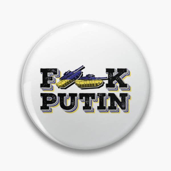 Item preview, Fck Putin  Ukraina  stop war  Ukraine flag  tank design   designed and sold by AlexeaNagley.