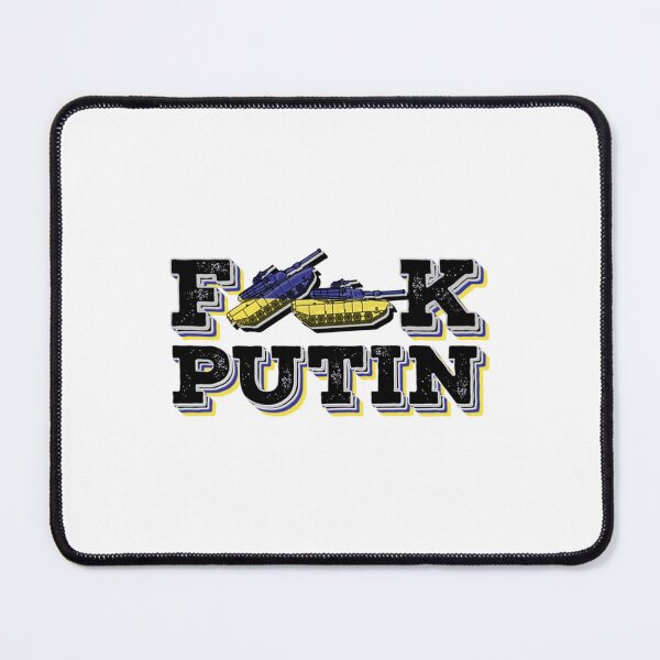 Item preview, Fck Putin Ukraina stop war Ukraine flag tank design designed and sold by AlexeaNagley.