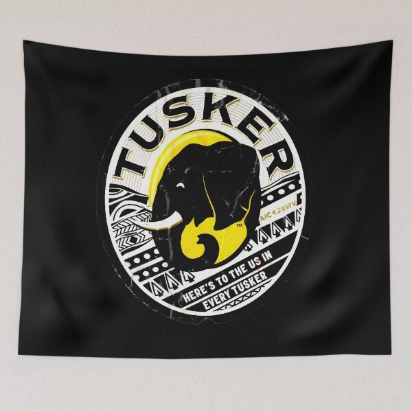 Item preview, Distressed Tuskers logo   designed and sold by KennethAntcza1.
