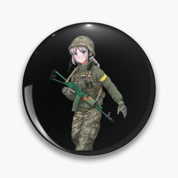 Item preview, Ukraine, military, War,girl,anime,art, ukrainian    designed and sold by AlexeaNagley.