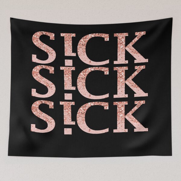 Item preview, Sickick Sick Kick S!ck!ck Three Beautiful Pink S!cK!ck  designed and sold by TheGreedyCrypto.