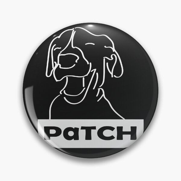 Item preview, Dog patch logo white v perfect gift designed and sold by Phillip32.