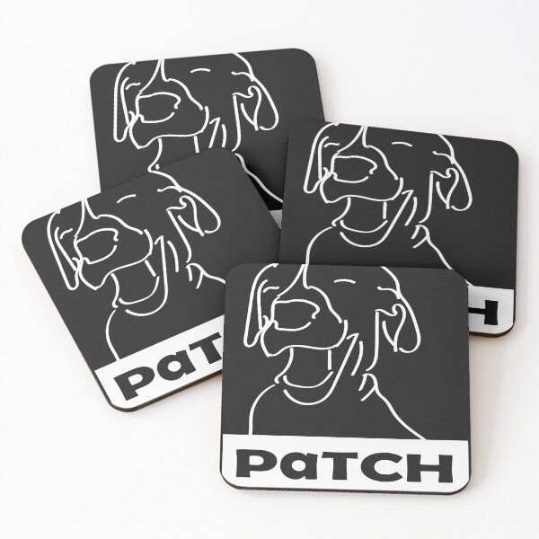 Item preview, Dog patch logo white v perfect gift designed and sold by Phillip32.