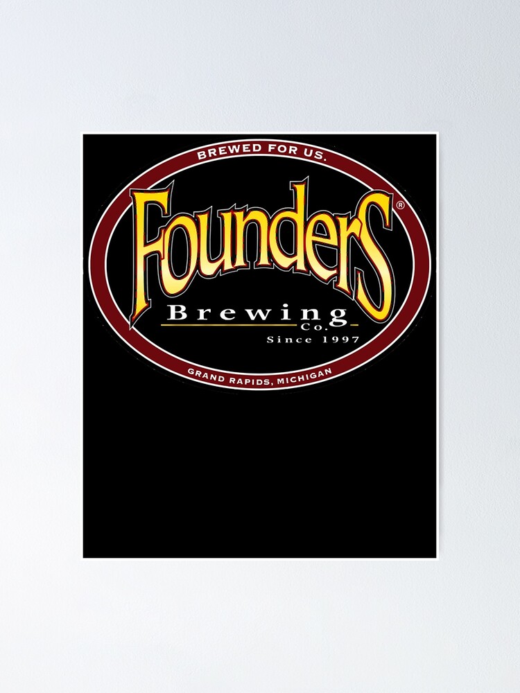 "Founders Brewing Co logo " Poster for Sale by Redbubble