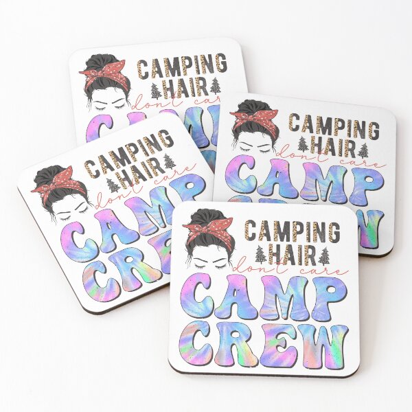Item preview, Camping Hair Camp Crew Camper Hiking Lover Campfire designed and sold by ThaphadaArtGall.