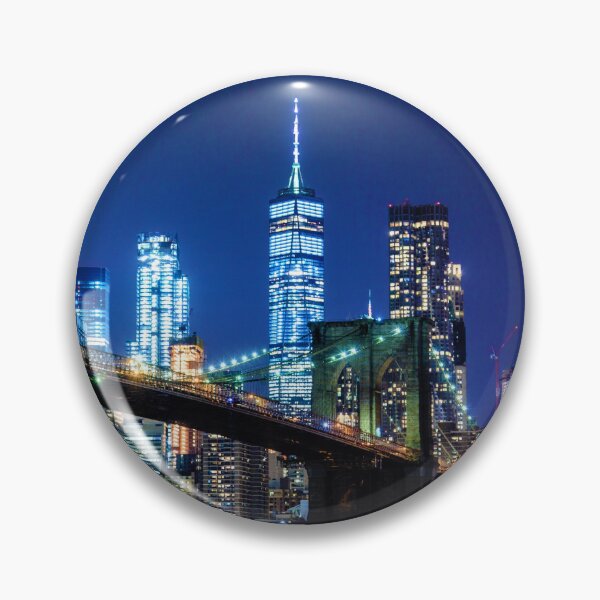Item preview, Lower Manhattan Skyline Night designed and sold by Presly.