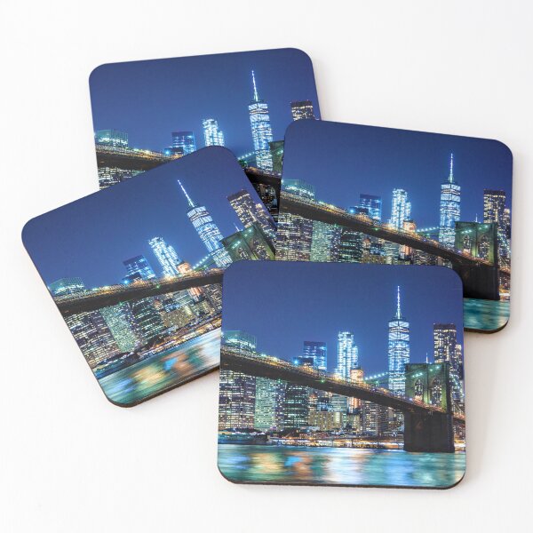 Item preview, Lower Manhattan Skyline Night designed and sold by Presly.
