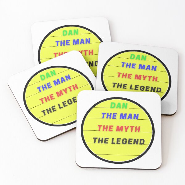 Item preview, Dan The Man The Myth The Legend designed and sold by RachodShop.