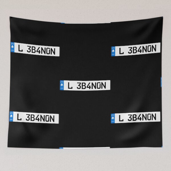 Item preview, Lebanon car license plate  designed and sold by JohnMcken79530.