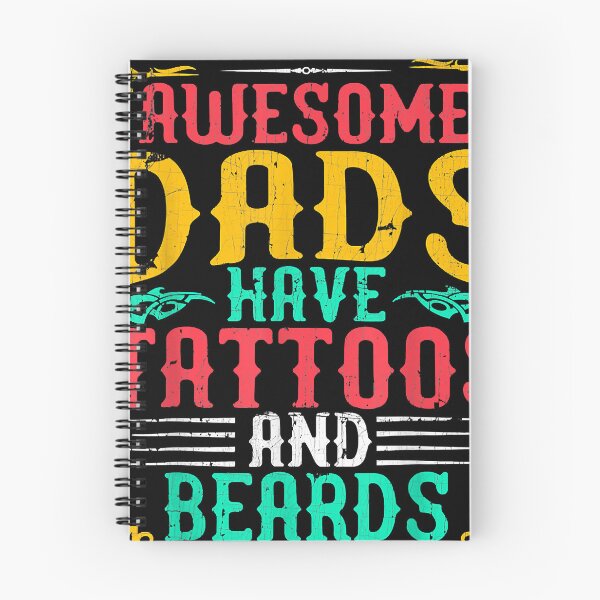 Item preview, Awesome Dads Have Tattoos And Beards  designed and sold by MachidaEida.