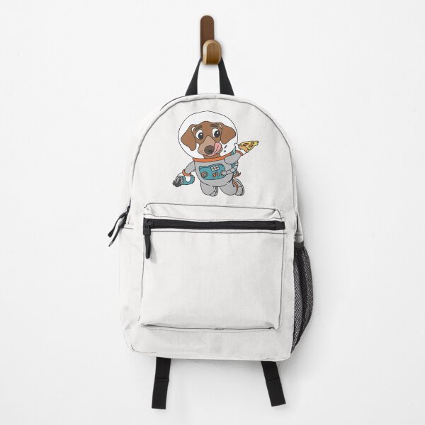 Item preview, dog eating a pizza designed and sold by adeleqo.