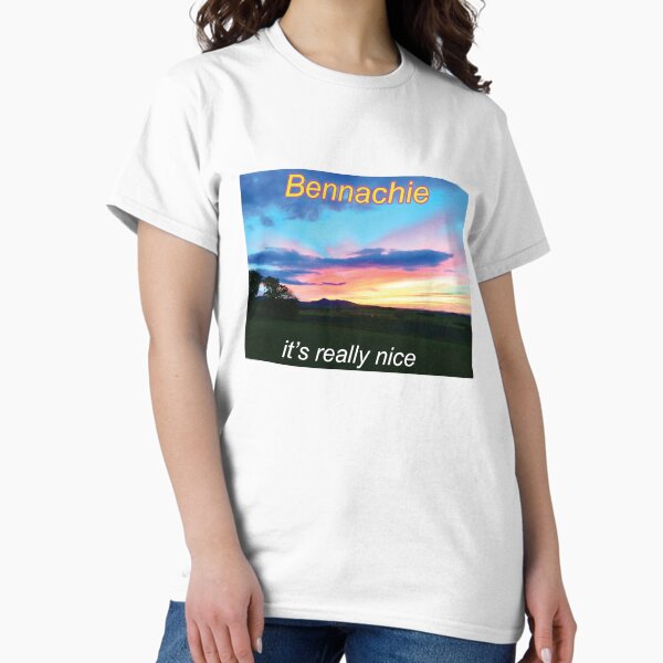 Item preview, Bennachie (it's really nice) Scottish hill graphic t-shirt designed and sold by JJ Bull.