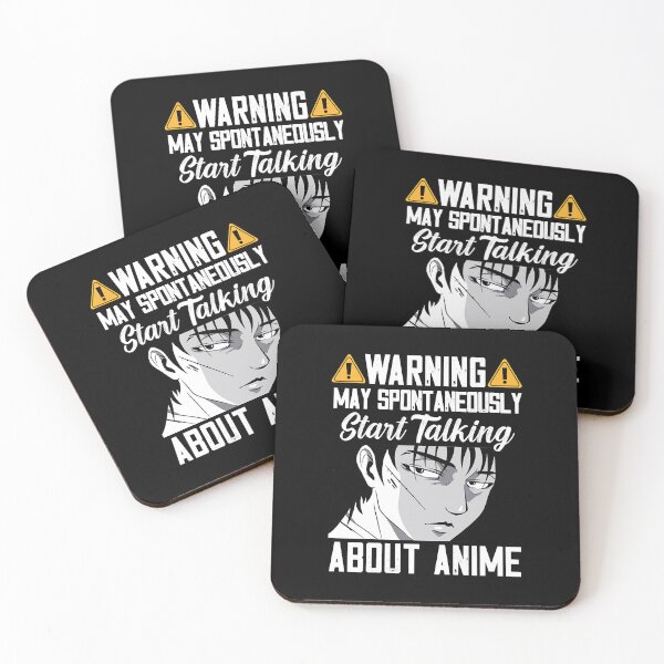 Item preview, Warning May Spontaneously Start Talking About Anime  designed and sold by JohnMcken79530.
