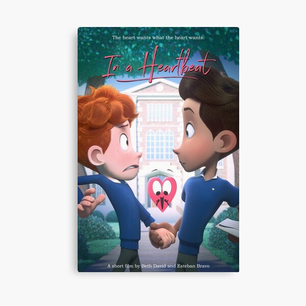 In a Heartbeat - Official Film Poster Canvas Print