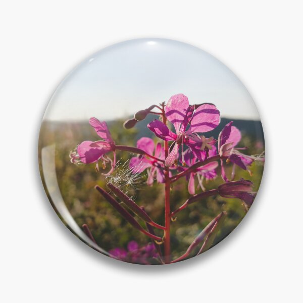 Item preview, Pink Wildflower on a Sunny Summer Day designed and sold by katiamelnik.