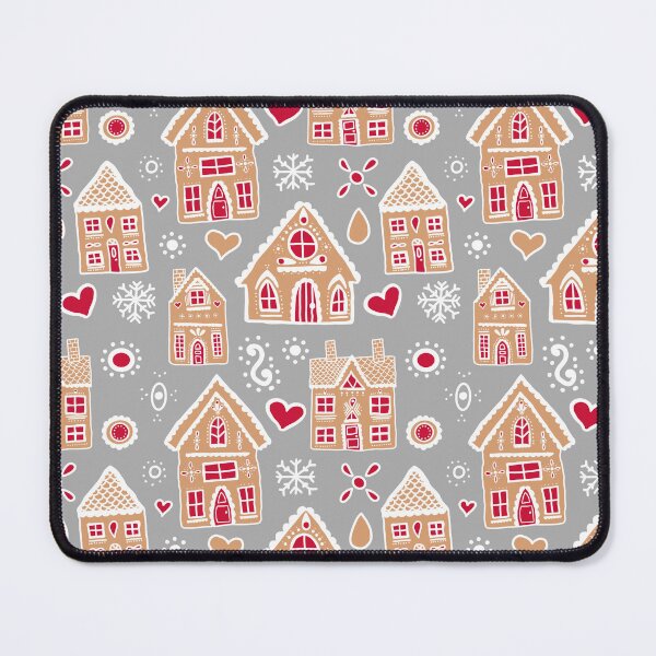 Item preview, Christmas Gingerbread House Pattern designed and sold by Harriet Linton.