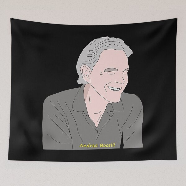 Item preview, Andrea Bocelli Hand Draw designed and sold by BryannaLaRussa.