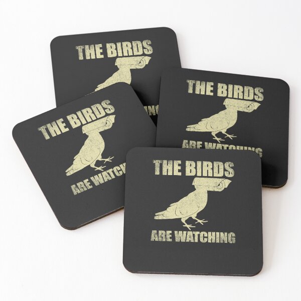 Item preview, The Birds Are Watching Funny Birds  designed and sold by SusanKohl.
