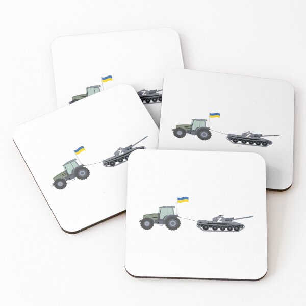 Item preview, Ukrainian Farmer Towing Russian Tank Funny   designed and sold by AlexeaNagley.