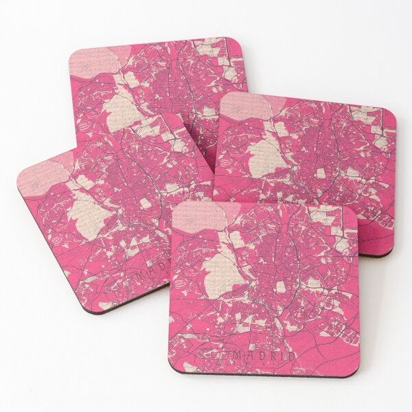 Item preview, Madrid City Map Spain - Blossom designed and sold by deMAP.
