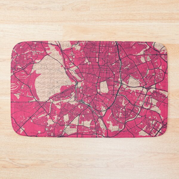 Item preview, Madrid City Map Spain - Blossom designed and sold by deMAP.