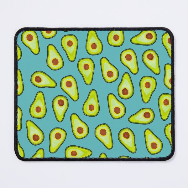 Item preview, Avocado Pattern on Blue designed and sold by Harriet Linton.