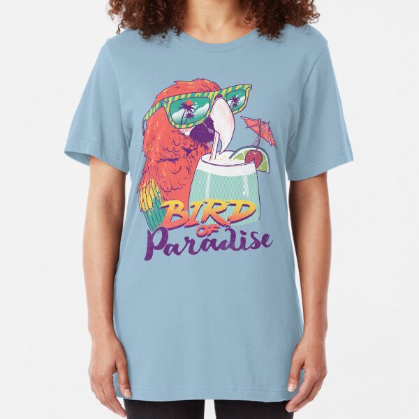 Bird Of Paradise Slim Fit T-Shirt