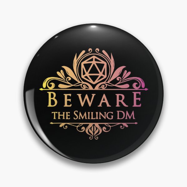 Item preview, Beware the Smiling DM - Master the Dungeons & RPG Dragons designed and sold by AnhVu03.