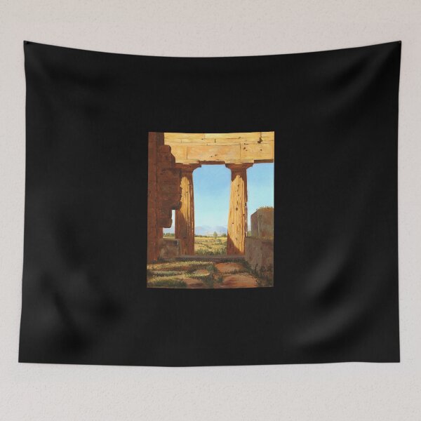 Item preview, Columns Of The Temple Of Neptune At Paestum Zipped Hoodie designed and sold by kimmesajgreh.