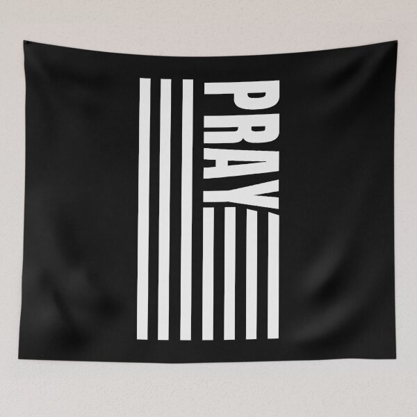 Item preview, The Prayer Flag vertical  designed and sold by KingsManKind.