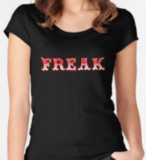 FREAK OUT - Art By Kev G Women's Fitted Scoop T-Shirt