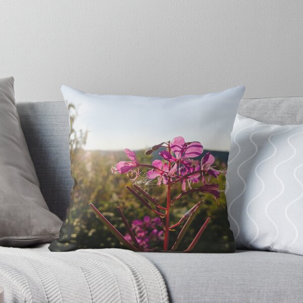 Item preview, Pink Wildflower on a Sunny Summer Day designed and sold by katiamelnik.