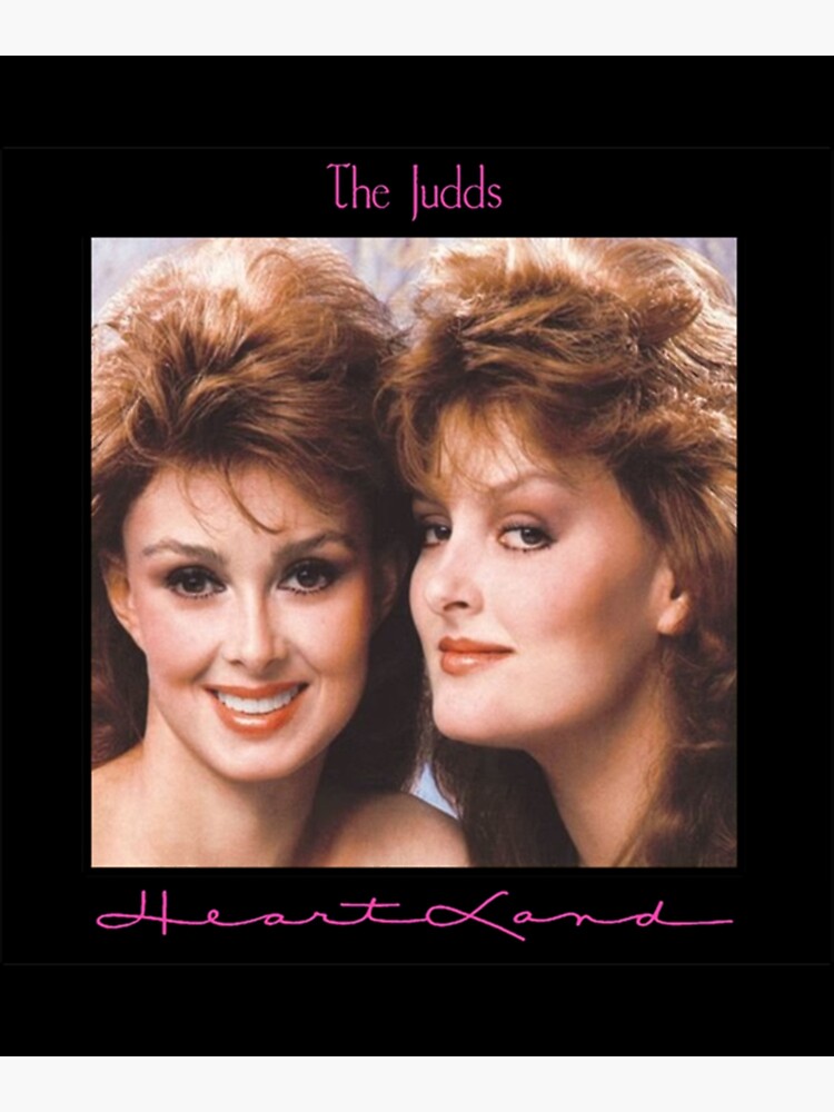 "1987 The Judds Vintage Naomi + Wynonna Judd Heartland Tour _87 Paper Thin + Super Soft 80s