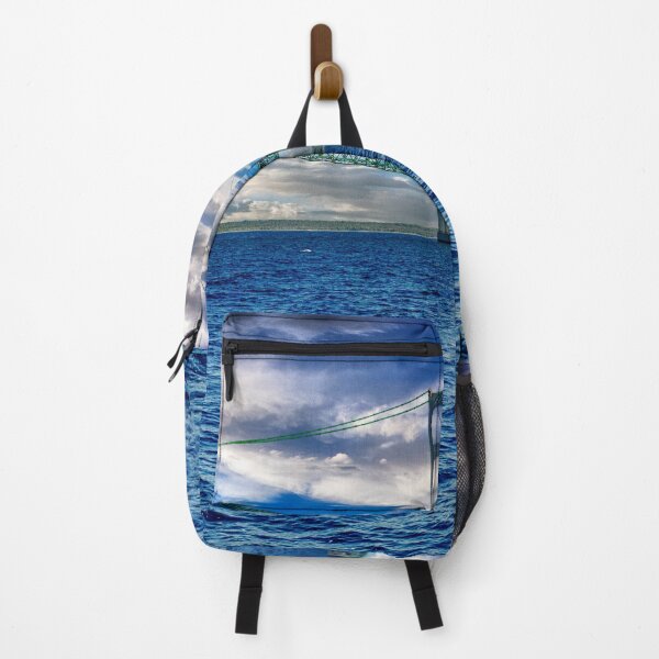 Item preview, The Mackinac Bridge from the Straits of Mackinaw designed and sold by Kathy Weaver.