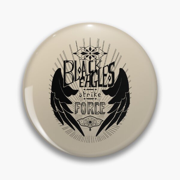 Item preview, Black Eagles Strike Force Classic T-Shirt designed and sold by MaciTerry168.