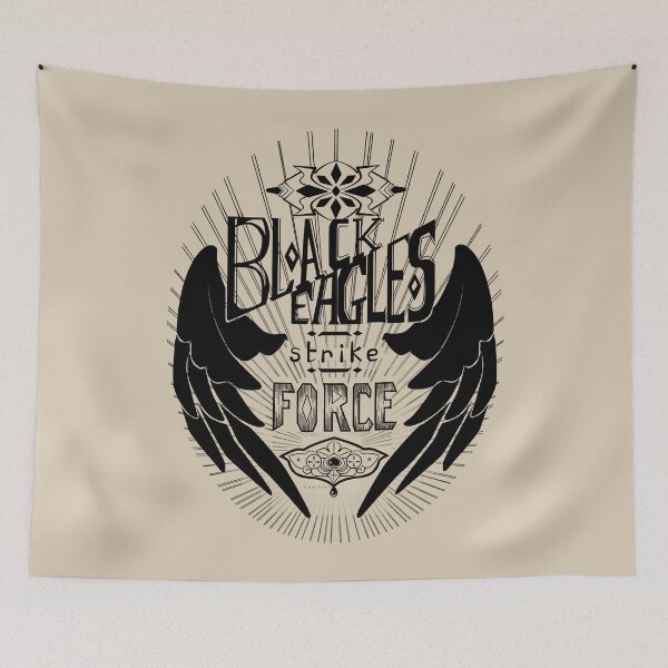 Item preview, Black Eagles Strike Force Classic T-Shirt designed and sold by MaciTerry168.