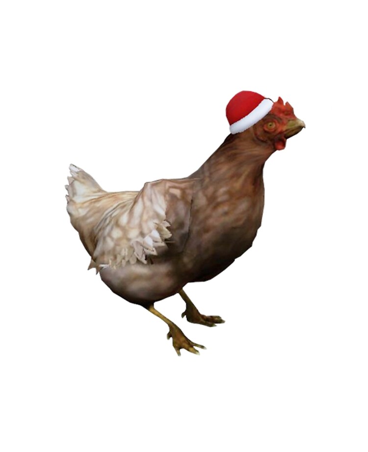Painted chicken, CounterStrike chicken, CSGO skin, special stuffed