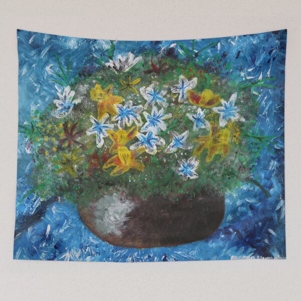 Item preview, Flowers in Pot designed and sold by Margo Humphries.