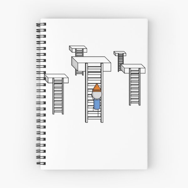 Item preview, Mignome Climbing a Ladder designed and sold by NoirPineapple.