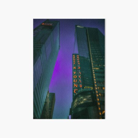 Artikel-Vorschau von Lila Himmel, Manhattan, New York City, designt und verkauft von eleonoraingrid.