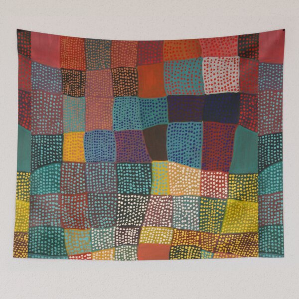 Item preview, Dot Patchwork Landscape designed and sold by Margo Humphries.