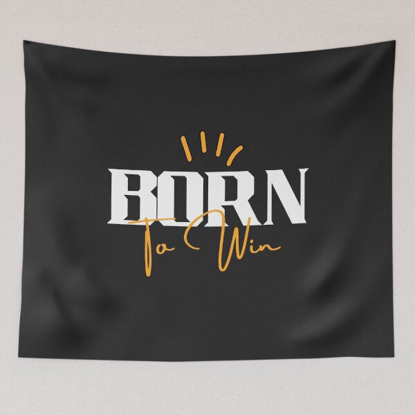 Item preview, Born To Win Motivation Gift For Dad Mom Best Friend Birthday  designed and sold by othmane99.