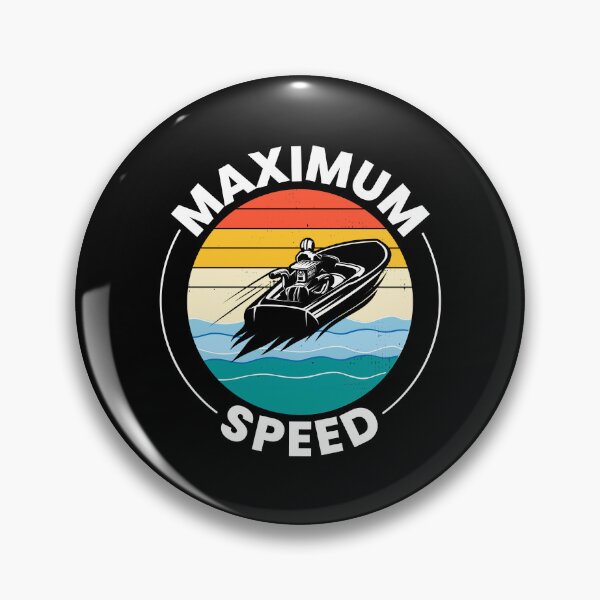 Item preview, Hydroplane Boat Racing Powerboat Vintage Retro designed and sold by CuteDesigns1.