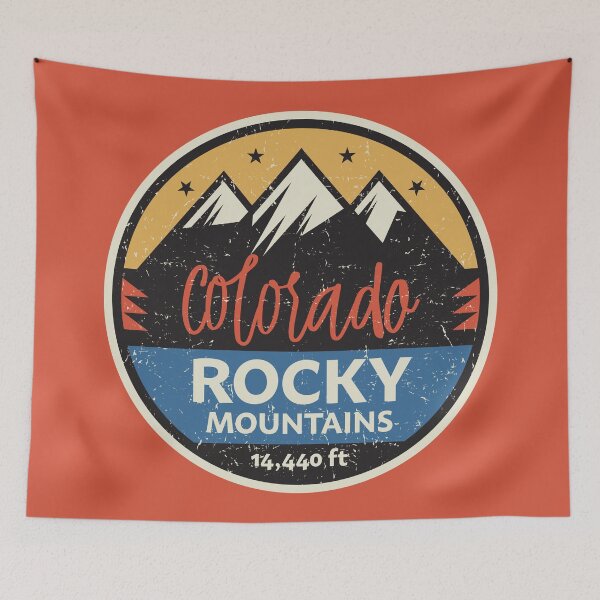 Item preview, Colorado, Rocky Mountains designed and sold by studio838.