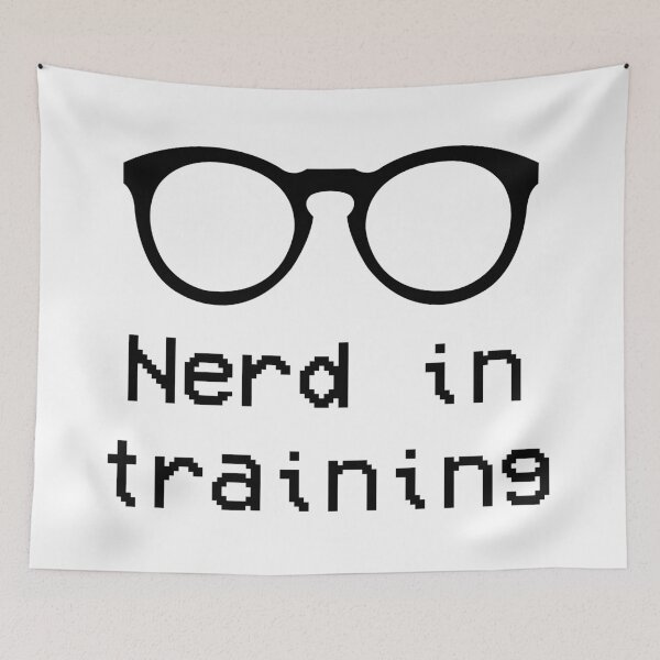 Item preview, Nerd in training designed and sold by ShikitaMakes.