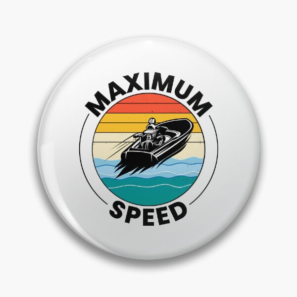 Item preview, Hydroplane Boat Racing Powerboat Vintage Retro designed and sold by CuteDesigns1.