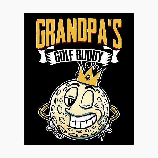 Item preview, Grandpa's Golf Buddy Funny Golfing Life For A Golfer Partner designed and sold by Nessshirts.